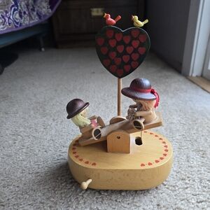 Schmid wooden musical box